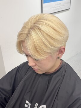メンズペレ 渋谷(MEN'S PELE) MEN’S HAIR/ブルーブラック/フェザーパーマ/渋谷