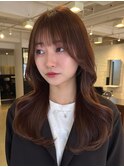 レイヤーカットミディアムレイヤー顔周りレイヤーロングレイヤー