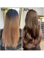 エクステンション キュー(extension Q)&nbsp;プルエクステ/ダイヤモンド毛質52cm（長さおへそ位）80本