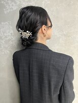 kotona【コトナ】&nbsp;シニヨンヘアセット結婚式ヘアセットヘお呼ばれセット