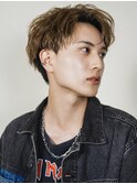 ベリショスパイキーショートべリーショートアップバングメンズ