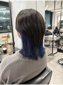 黒髪卒業ブルーラベンダーカラー！