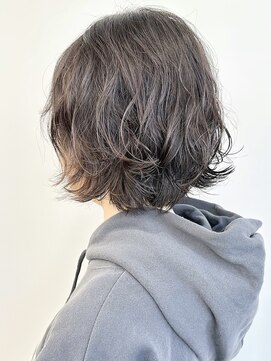 ラウンジ モリオ イケブクロ(Lounge MORIO Ikebukuro) *外ハネボブゆるふわパーマボブ大人ボブ顎ラインボブ30代40代