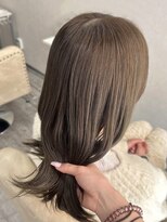 ソア 並木坂(Soa) 韓国スタイル/ミディアム/オリーブベージュ/Chihiro