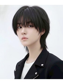 ナチュラル 渋谷(NATURAL) ●フェザーパーマ／スパイキーショート［メンズ／渋谷]