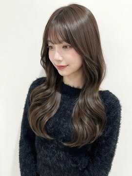 クラン(clan) イメチェンヘアスタイル 、ピンクベージュ、アンブレラカラー