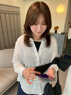 ローレン(LOREN) 透明感髪質改善ベージュダブルカラーミルクティーグレージュ