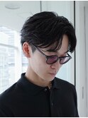 スパイキーショートルーズショートツーブロック刈り上げ