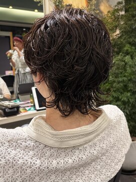 トリコ ショップアンドヘアサロン(tricot shop hair salon) 伸ばしかけでも決まるメンズパーマスタイル