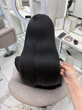 アロン(ALLON) 暗髪は艶が必須！最高級ケラチン髪質改善トリートメント