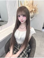 ラピス 新宿(Lapis) 【Lapis新宿】グレージュカラー/スーパーロングシールエクステ