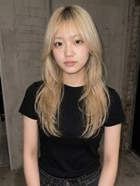 ユニ 心斎橋(Uni.) 心斎橋/韓国ヘア/レイヤーカット/髪質改善/顔周り/ブリーチ