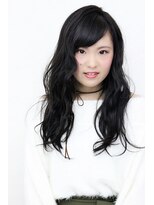 マルルヘアーデザイン(Maururu)&nbsp;ゆるめ波ウェーブ×暗髪