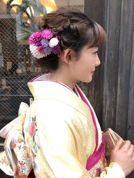 ノアーズアーク(NOAH'S ARK) ゆるツイストシニヨン