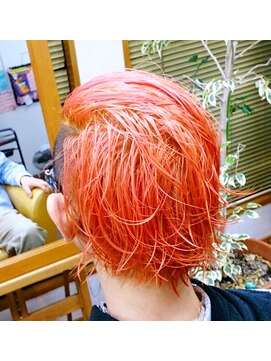 ディ グラント(D GRANT) 震災刈り・クリアピンク☆BIGBANG・G-DRAGON風スタイル☆