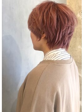 エース(ACE:Re) 【ACE:Re】ラブ ピンク マニッシュショート