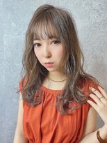 アストランティア 栄店(ASTRANTIA)&nbsp;＊ASTRANTIA＊福井彩乃 ハイライト×アッシュベージュグレージュ