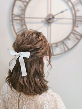 ヘアセットサロン ミント(Hair set salon MINT) ルーズハーフアップ