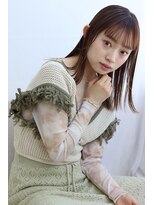 アルベロ(albero) albero伊藤　シースルーバングのうるつやストレートヘア