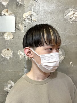 アカ(ACA) 刈り上げ バーバー パーマ マッシュ ツイスト スパイラル