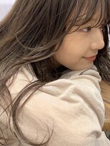 ユーフォリア 青山(Euphoria)&nbsp;大人かわいい暗髪ベージュ♪顔まわりレイヤーで小顔style♪