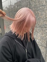 セレーネヘアー(Selene hair) White pink