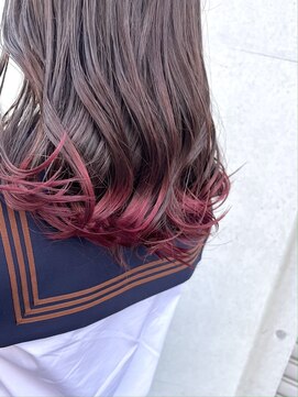 シモキタジャムズ チェリーレッド＊ケアブリーチ/ピンクカラー/レッドカラー