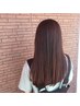 【美髪艶コース】メテオカラー＆カット＆キュアトリートメント¥18700→¥16500