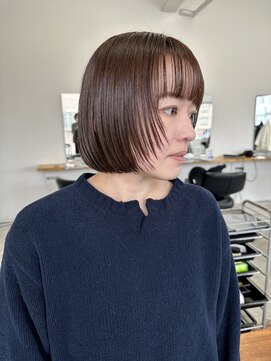 フィル(fil) ミニボブ /ベージュブラウン