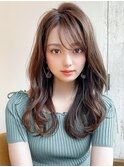 前髪パーマ/大人ガーリー/チョコレート/モード/プリカール