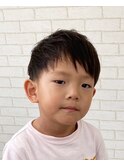 キッズカット(アシンメトリー)