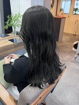 ティティ(TiTi)&nbsp;ブリーチなし！透け感ダークカラー[TiTi_福田りの]