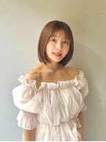 フュー 新小岩(few.)&nbsp;黒髪/グレーベージュ/レイヤーロング/前髪パーマ[新小岩駅]