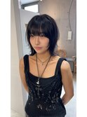@sei___sandインナーカラー/ウルフカット/鹿児島中央駅