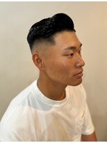 バーバーショップ ネオ セカンド(BARBERSHOP NEO2nd)&nbsp;サイドパート　スキンフェード　メンズショート