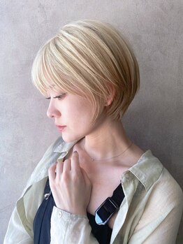 エンクス(enx)の写真/【ヘアブリーチ認定サロン】全国で1%しか選ばれない認定サロン★透明感＆外国人風ダブルカラーがおすすめ