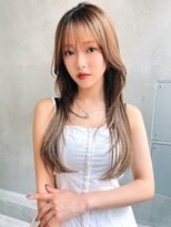 マイルス(MILES) 【MILES】髪質改善トリートメントxプラチナミルクティーベージュ