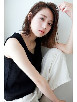 ラフィスヘアー プアナ 小田原店(La fith hair puana) 【La fith】耳かけボブディ