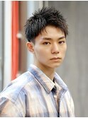 スパイキーアップバング