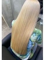 ナンバーウルス 名駅店(N° ulus)&nbsp;【number ulus】抜きっぱなしブロンド×ストレートロング