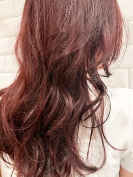 ユウヘアー 滝ノ水店(U Hair) 【U Hair】秋冬透明感チェリーレッドカラー★