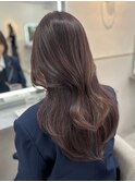 透明感カラー/前髪カット/ヘアセット/モテヘア/レイヤーカット