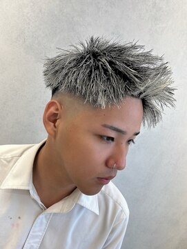 ルースト 西院店(ROOST) ジェット×ホワイトハイライト