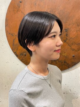 ゴーズゴー 吉祥寺(e)店(go s go) 刈り上げショート/ハンサムショート/センターパート