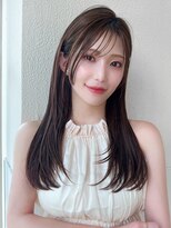 アフロート ディル(AFLOAT D'L)&nbsp;★ミディくびれレイヤー小顔ホワイトブロンド外ハネボブ