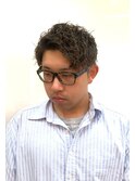 カットパーマ ナチュラルパーマ スパイラル メンズパーマ
