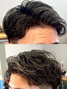 アマミカットクラブ(AMAMI CUT CLUB) かき上げパーマ