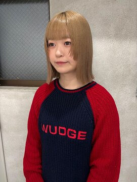 スウィープ(sweep) 顔周りが可愛いボブカット