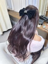 ココルアナ(coco luana)&nbsp;ブリーチ、ハイトーン、ケアブリーチ、韓国、前髪カット