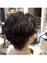 ティアラ 桜木町(TIARA) 【MEN'S HAIR】シャドウパーマ×ミニウルフ